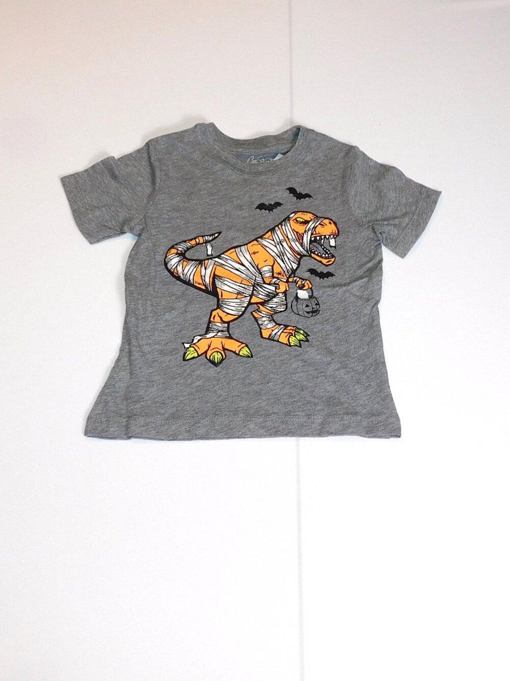 Toddler Dinosaur Halloween Shirt T Rex Sizes 2T Mummy Unisex Bats NEW